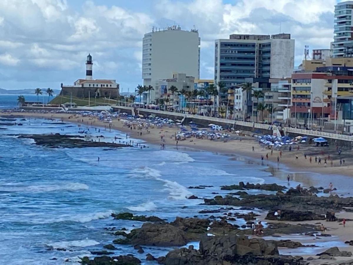 Apartmán Excelente Localizacao Na Barra -Climatizado-Garagem Salvador Exteriér fotografie